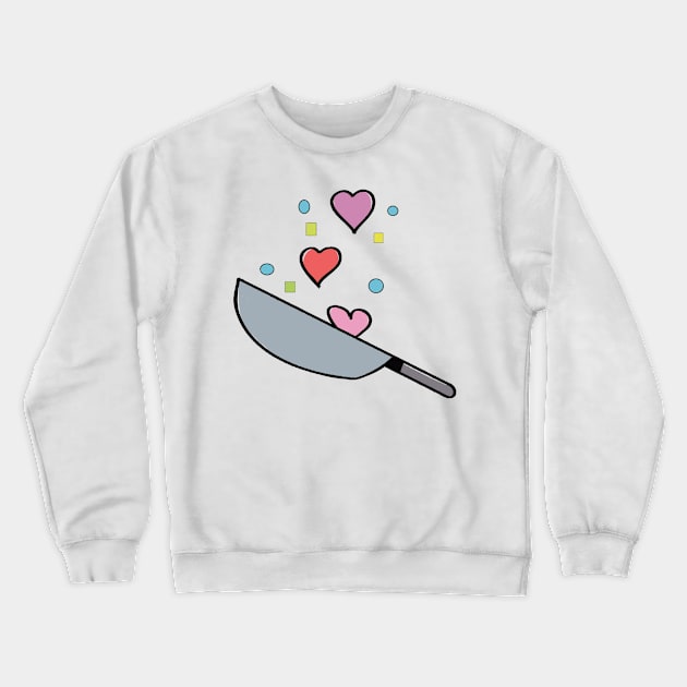 Cooking up some love Crewneck Sweatshirt by Joyouscrook